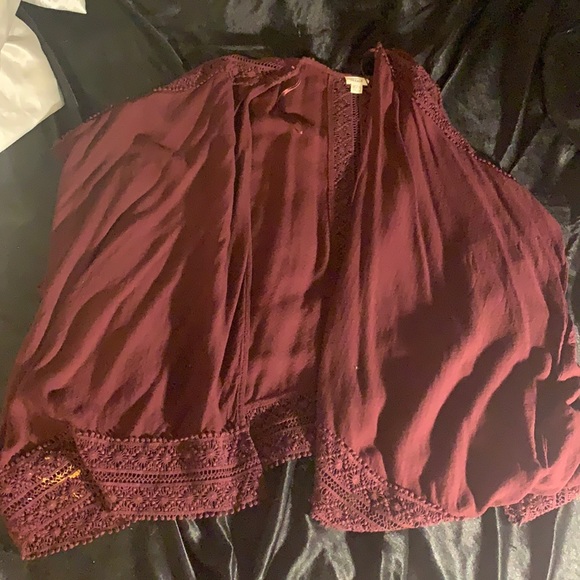 Red cardigan from Garage - Picture 1 of 3